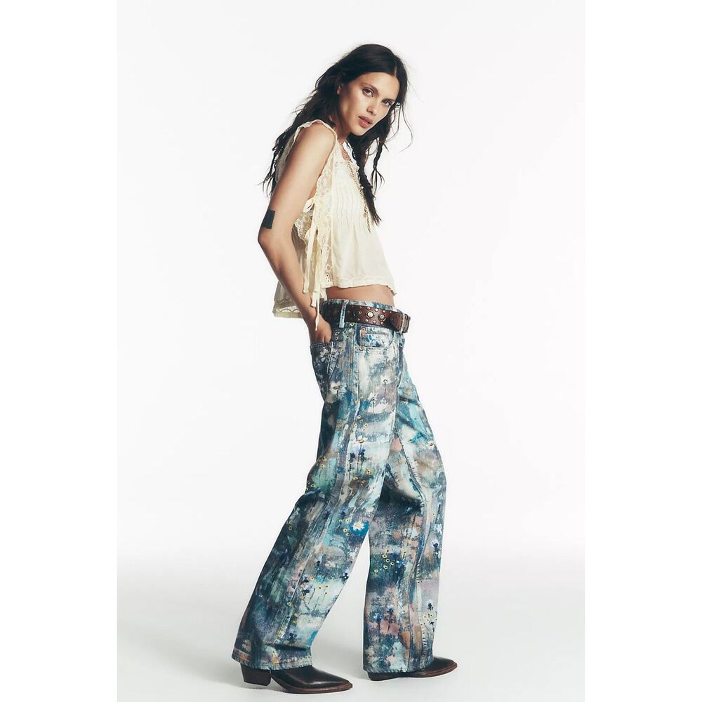 We The Free / Free People Tennessee Low-Rise Illusions Jeans